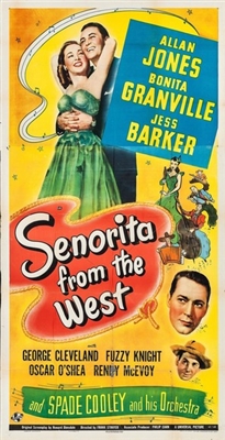 Senorita from the West movie posters (1945) calendar