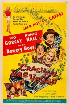 Crashing Las Vegas movie posters (1956) tote bag