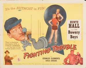 Fighting Trouble movie posters (1956) mouse pad