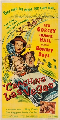 Crashing Las Vegas movie posters (1956) tote bag