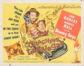 Crashing Las Vegas movie posters (1956) poster