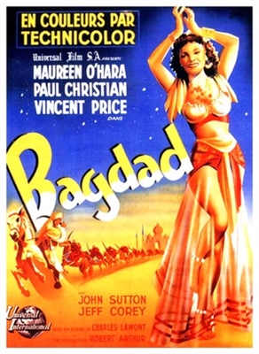 Bagdad movie posters (1949) tote bag