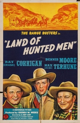 Land of Hunted Men movie posters (1943) poster