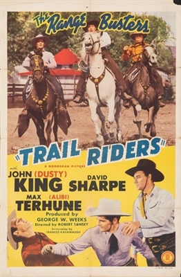 Trail Riders movie posters (1942) poster