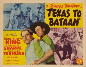 Texas to Bataan movie posters (1942) Tank Top
