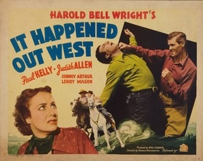 It Happened Out West movie posters (1937) calendar