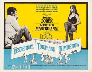 Ieri, oggi, domani movie posters (1963) tote bag