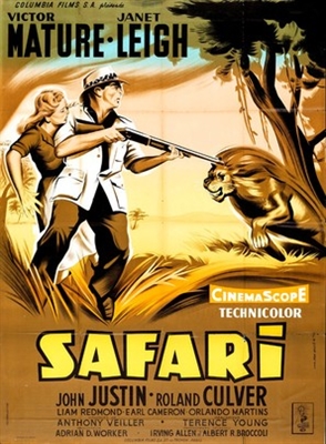Safari movie posters (1956) poster
