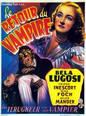 The Return of the Vampire movie posters (1943) mug