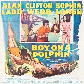 Boy on a Dolphin movie posters (1957) calendar