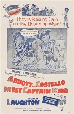 Abbott and Costello Meet Captain Kidd movie posters (1952) Sweatshirt