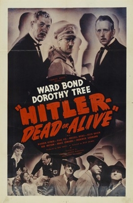 Hitler--Dead or Alive movie posters (1942) hoodie