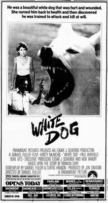 White Dog movie posters (1982) poster