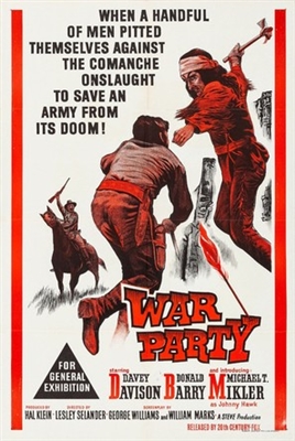 War Party movie posters (1965) calendar