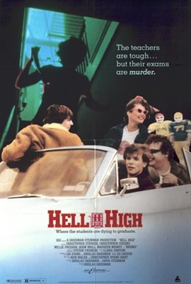Hell High movie posters (1989) Tank Top