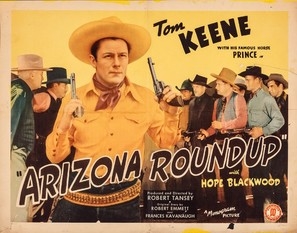 Arizona Roundup movie posters (1942) tote bag