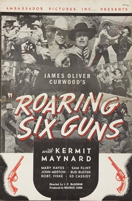 Roaring Six Guns movie posters (1937) Longsleeve T-shirt