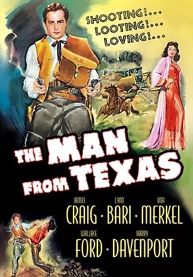 Man from Texas movie posters (1948) tote bag