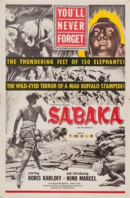 Sabaka movie posters (1955) Sweatshirt
