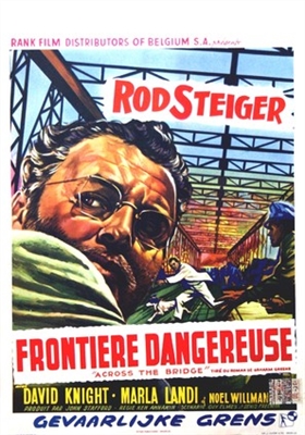 Across the Bridge movie posters (1957) Sweatshirt