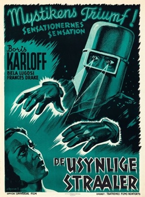 The Invisible Ray movie posters (1936) poster