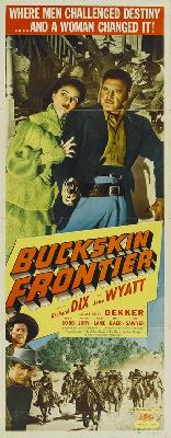 Buckskin Frontier movie posters (1943) poster