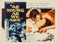 As Young as We Are movie posters (1958) Sweatshirt #3664221