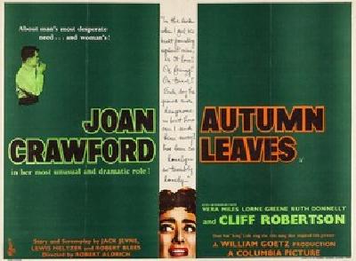 Autumn Leaves movie posters (1956) tote bag