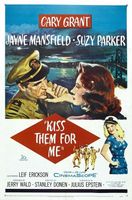 Kiss Them for Me movie poster (1957) t-shirt #MOV_1939fb7b