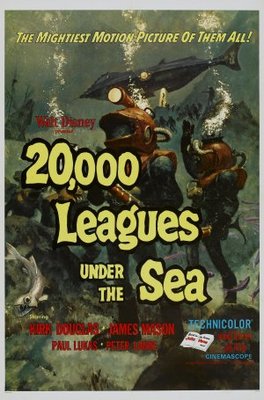 20000 Leagues Under the Sea movie poster (1954) Sweatshirt
