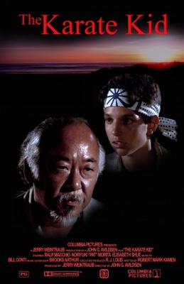 The Karate Kid movie poster (1984) mouse pad