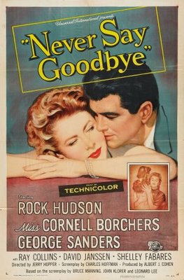 Never Say Goodbye movie poster (1956) tote bag