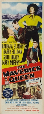 The Maverick Queen movie poster (1956) Mouse Pad MOV_199ebb4d