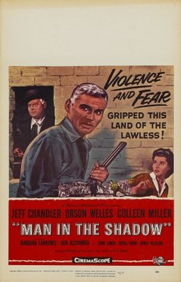 Man in the Shadow movie poster (1957) Longsleeve T-shirt