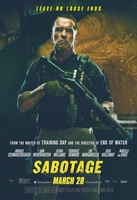 Sabotage movie poster (2014) Sweatshirt #1139239