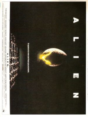Alien movie poster (1979) Mouse Pad MOV_1a2690c3