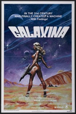 Galaxina movie poster (1980) mouse pad
