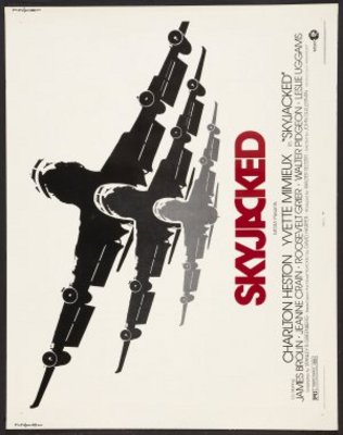 Skyjacked movie poster (1972) Longsleeve T-shirt
