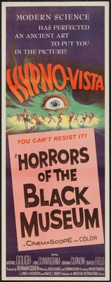 Horrors of the Black Museum movie poster (1959) calendar