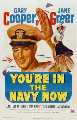You're in the Navy Now movie poster (1951) poster