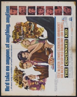 The Cincinnati Kid movie poster (1965) mouse pad