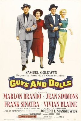 Guys and Dolls movie poster (1955) Poster MOV_1ac776a5