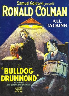 Bulldog Drummond movie poster (1929) calendar