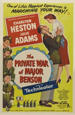 The Private War of Major Benson movie poster (1955) calendar