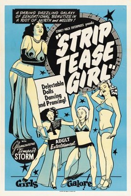 Striptease Girl movie poster (1952) poster