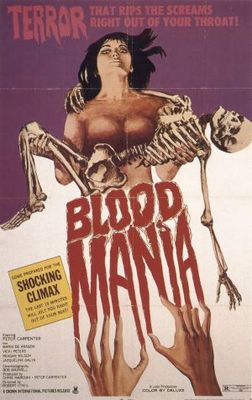 Blood Mania movie poster (1970) poster