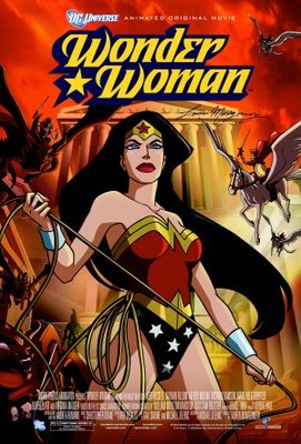 Wonder Woman movie poster (2009) Mouse Pad MOV_1b1f3bcd