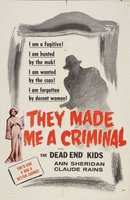 They Made Me a Criminal movie poster (1939) Tank Top #691442