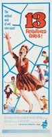13 Frightened Girls movie poster (1963) t-shirt #MOV_1b5cb31c