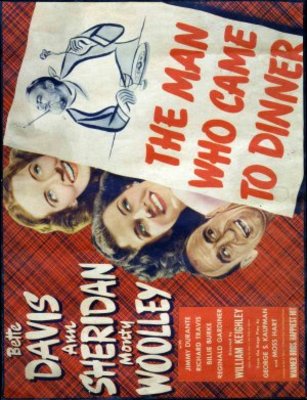 The Man Who Came to Dinner movie poster (1942) poster